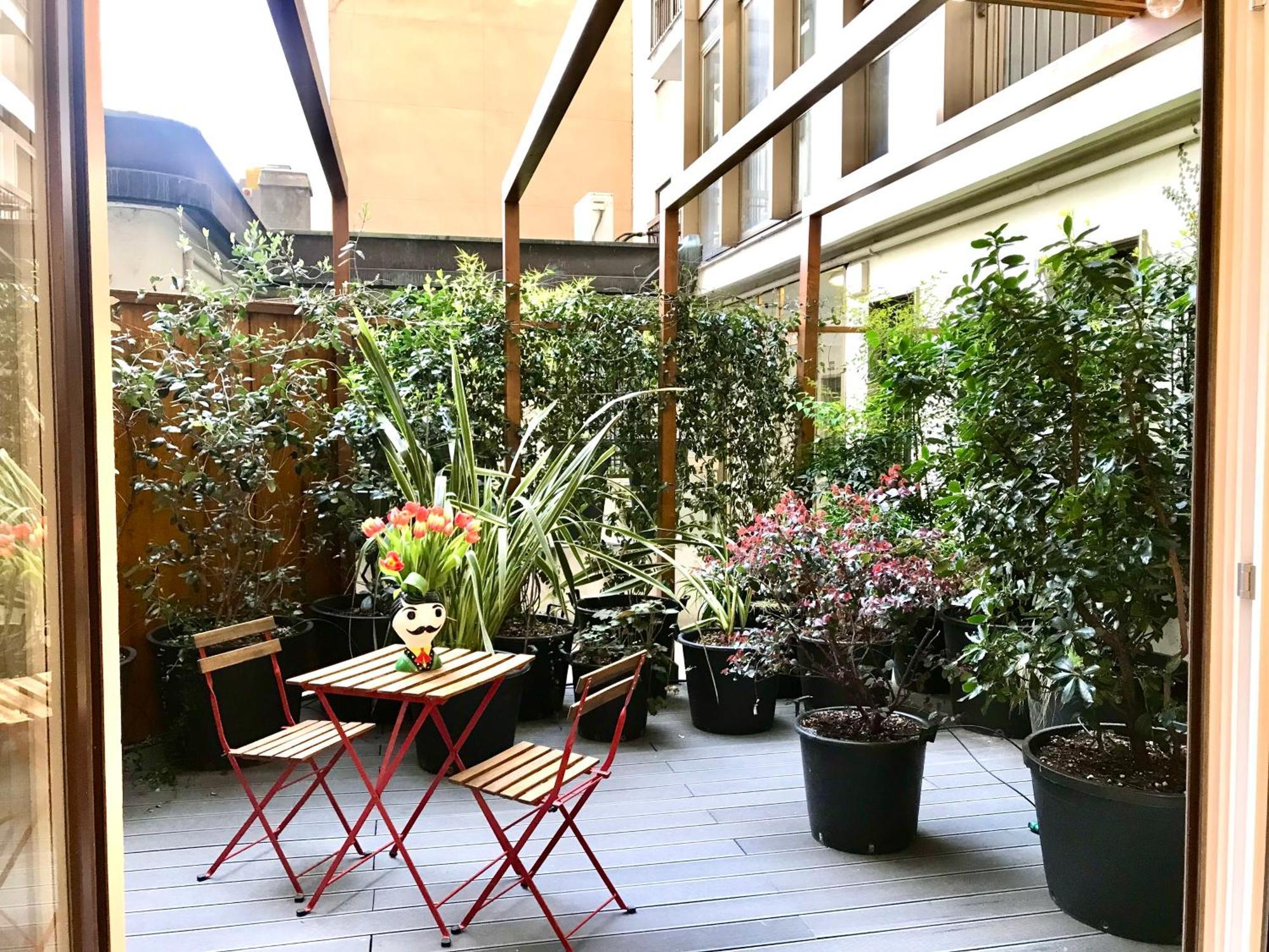 Nt31 Terrazza Giardino Milaan